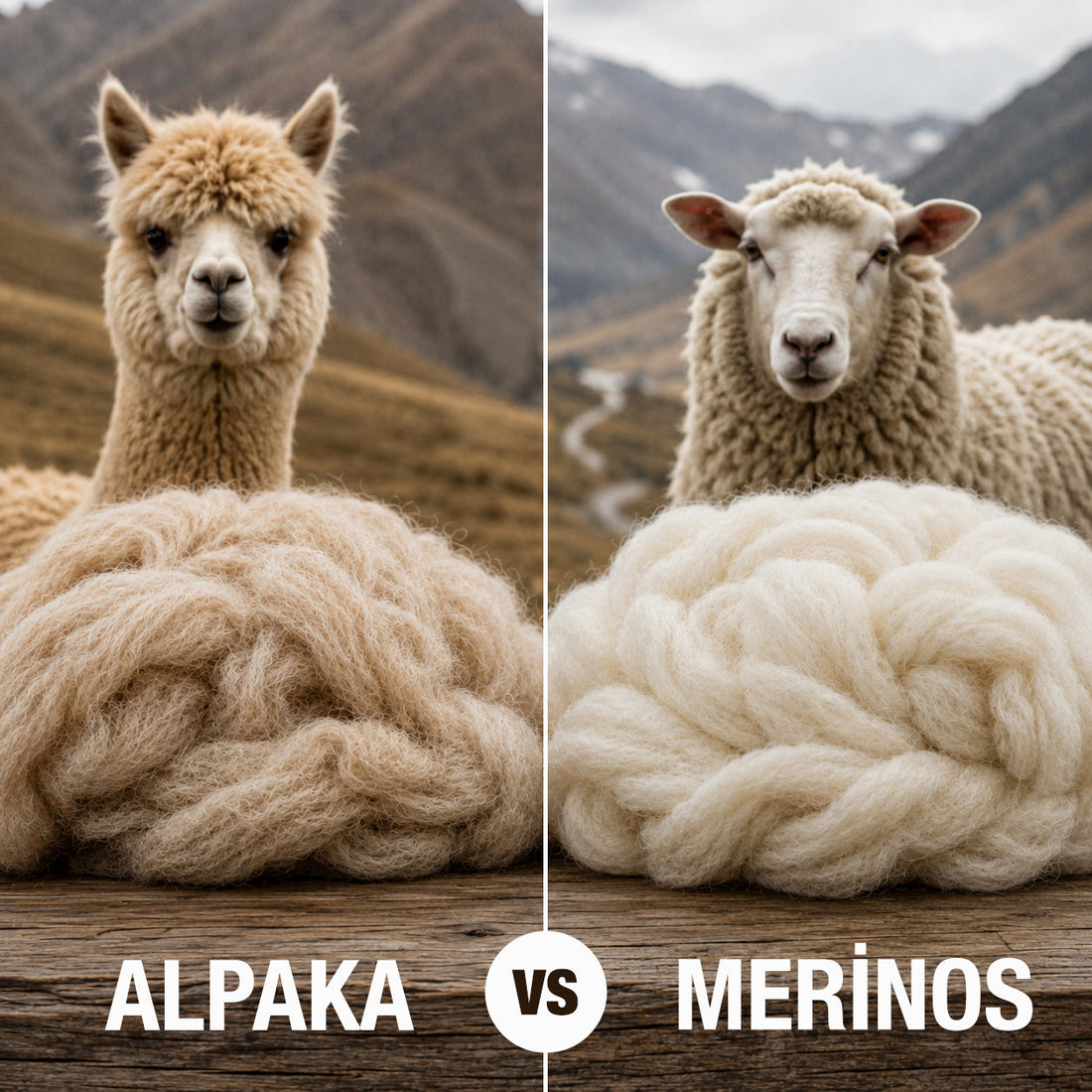 Alpaka Yünü ile Merinos Yünü Arasındaki Farklar Nelerdir?