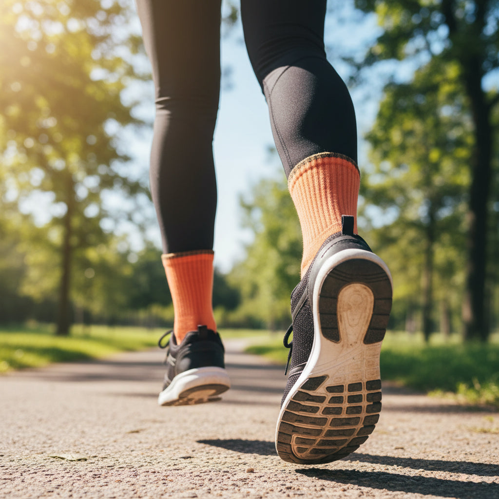 Penye Pamuklu Taban Altı Havlulu Spor Çorabı 3502