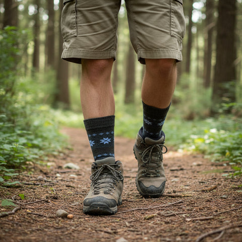 Alpaka Yünlü Çizgili Termal Kışlık Çorap 3097