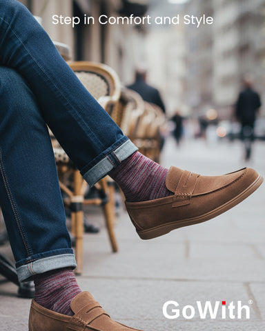 Penye Pamuklu Renkli Erkek Çorabı 6017