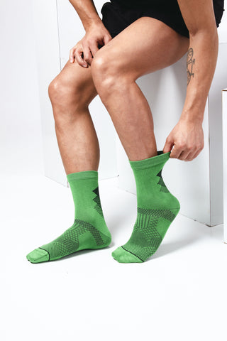 Bambu Çeyrek Boy Renkli Erkek Çorabı 3209