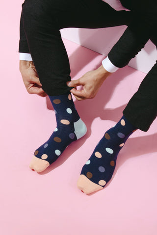Bambu Soket Renkli Erkek Çorabı 3563