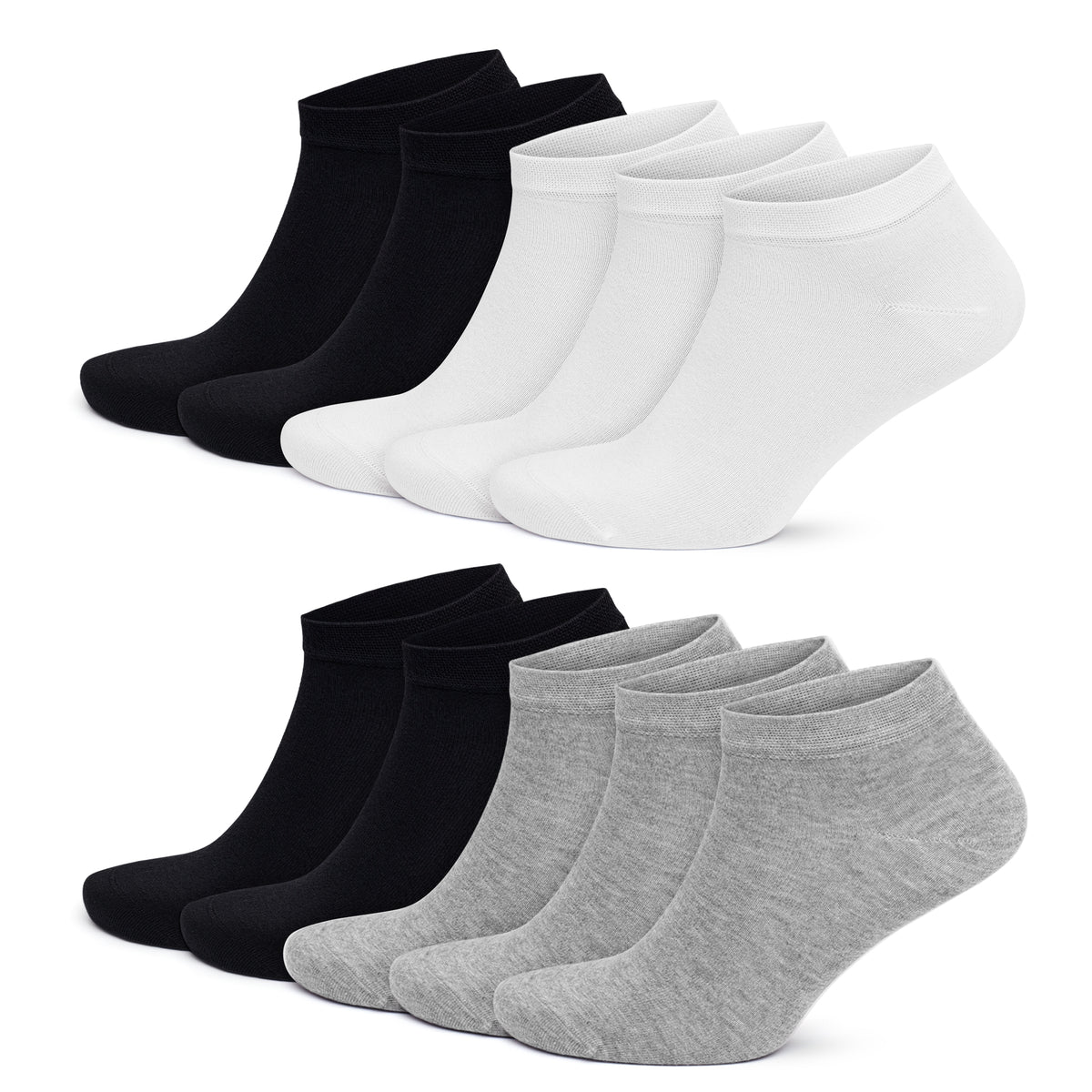 Bambu Erkek Kadın Sneaker Çorap 3006