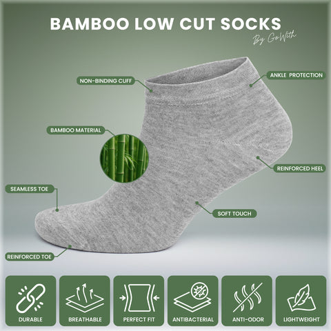 Bambu Erkek Kadın Sneaker Çorap 3006