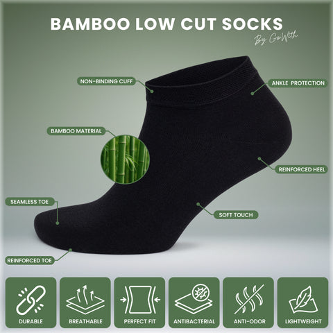 Bambu Erkek Kadın Sneaker Çorap 3006