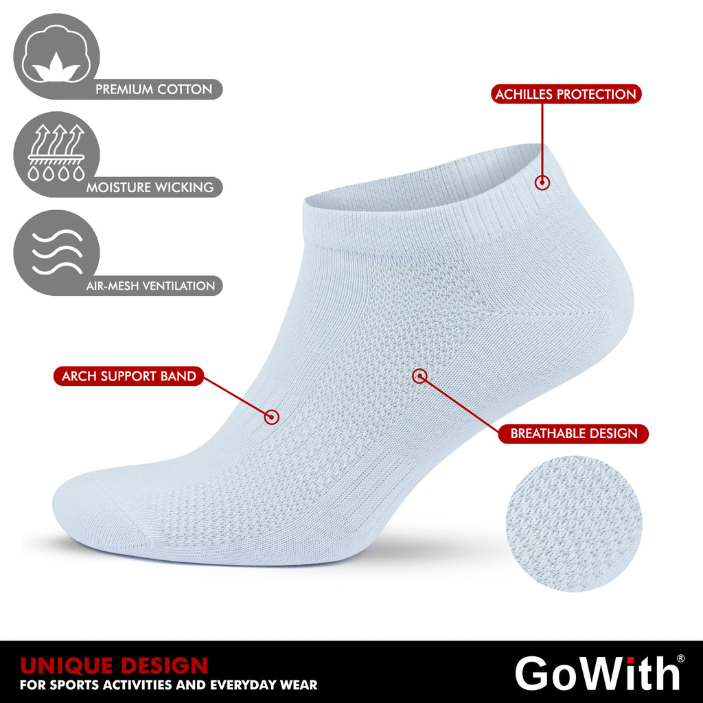 Pamuklu Sneaker Çorap 3009