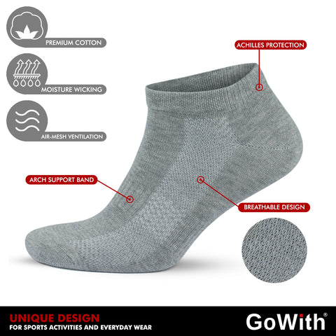 Pamuklu Sneaker Çorap 3009