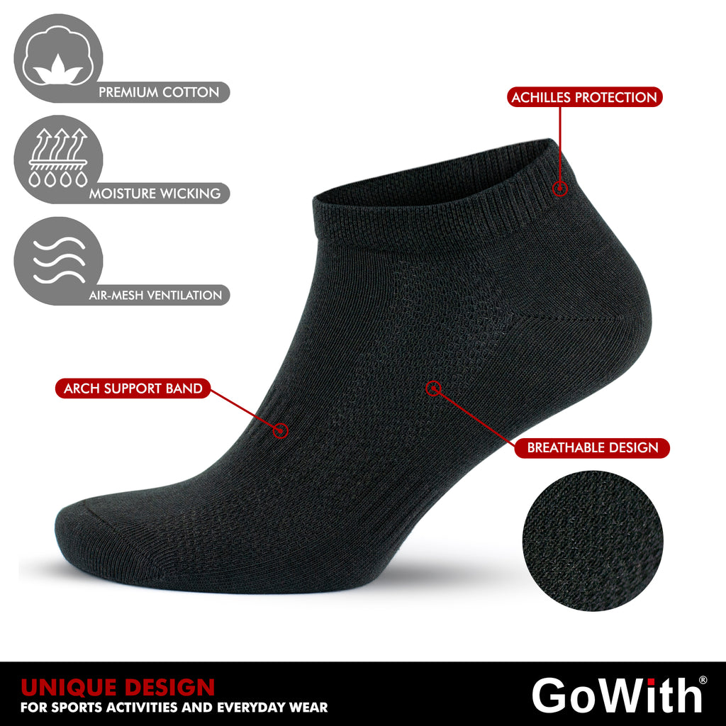 Pamuklu Sneaker Çorap 3009