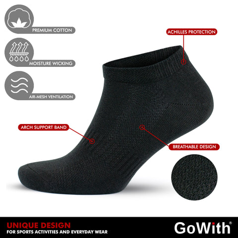 Pamuklu Sneaker Çorap 3009