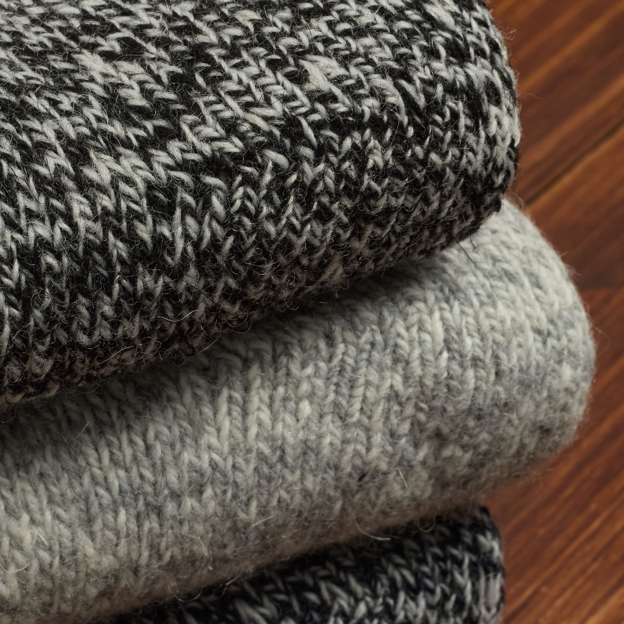 Yünlü Tam Havlulu Termal Erkek Çorabı 6038-6042