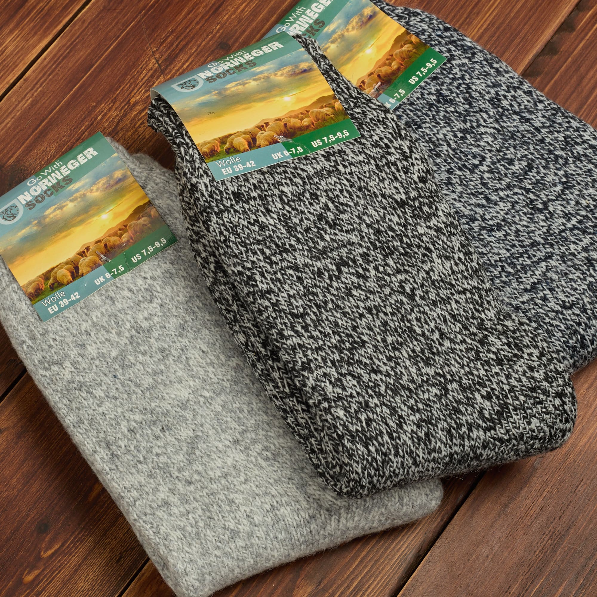 Yünlü Tam Havlulu Termal Erkek Çorabı 6038-6042